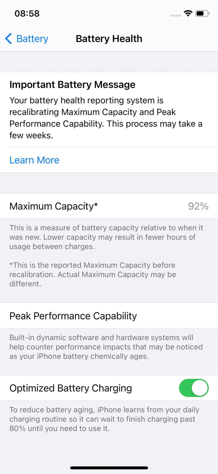 Calibrating iPhone Battery and Improving Battery Life