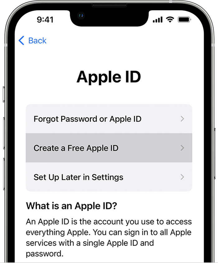 Easily create an Apple ID on your iPhone or iPad