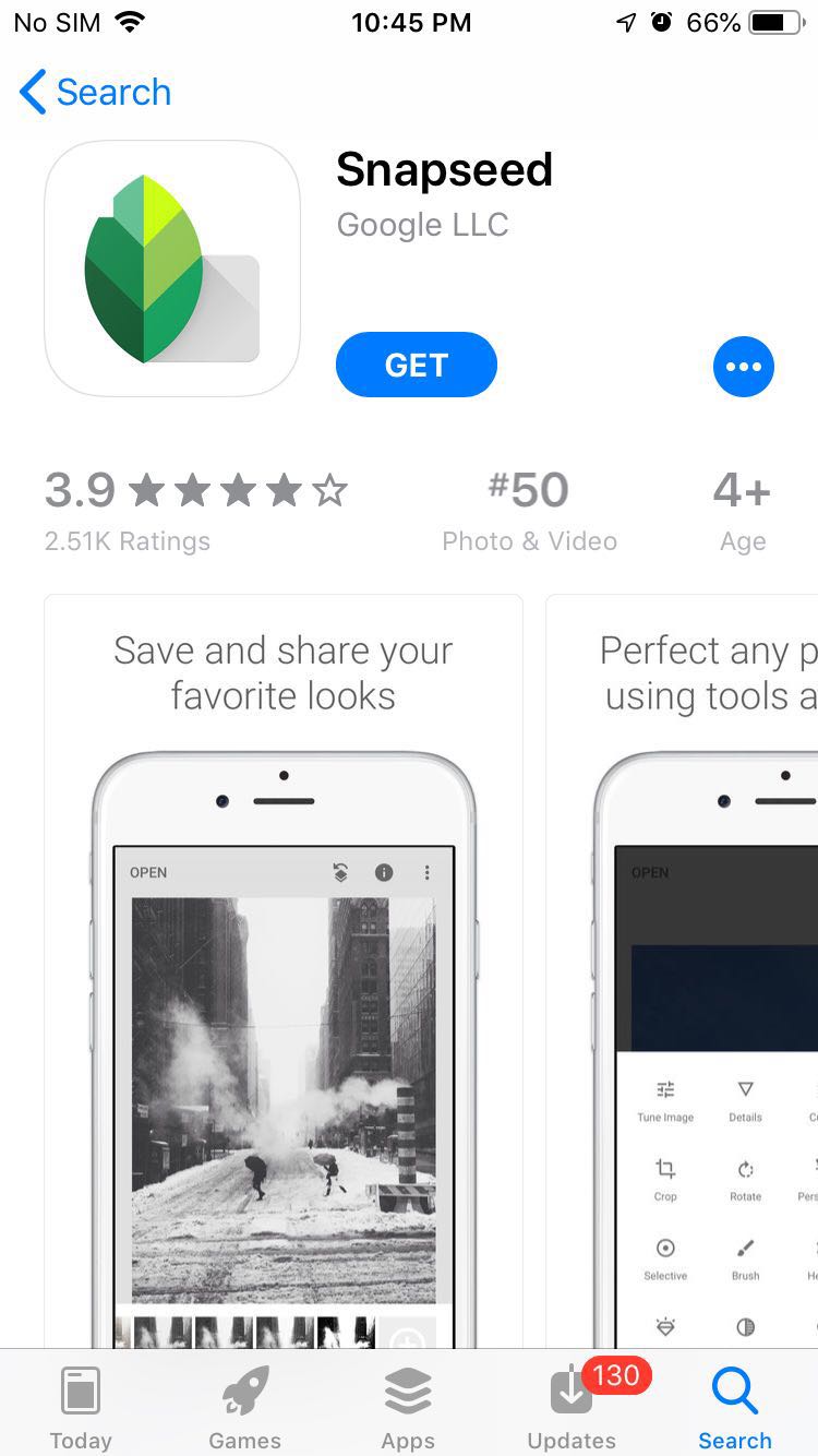 Enlight, an excellent photo editing app for iPhone