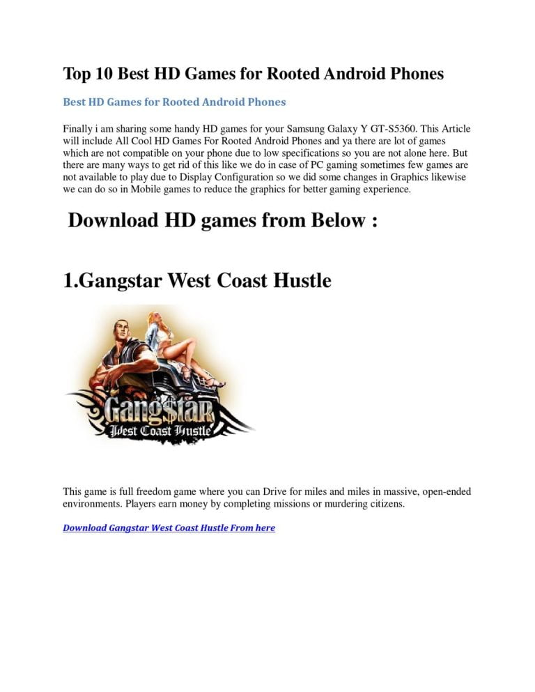 GangStar West Coast Hustle