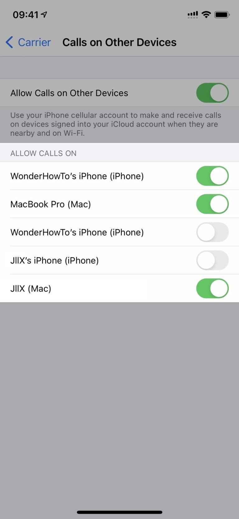 How to disable iPhone calls from ringing on the Mac