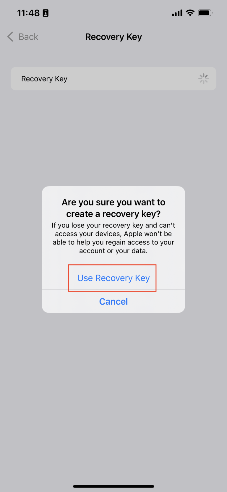 How to Get a New Apple Recovery Key