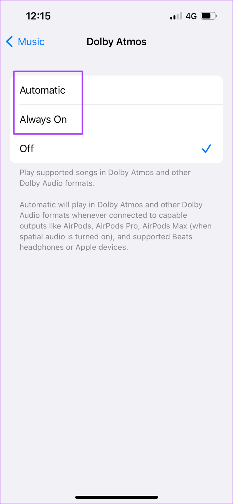MacBook Pro supports Dolby Atmos sound