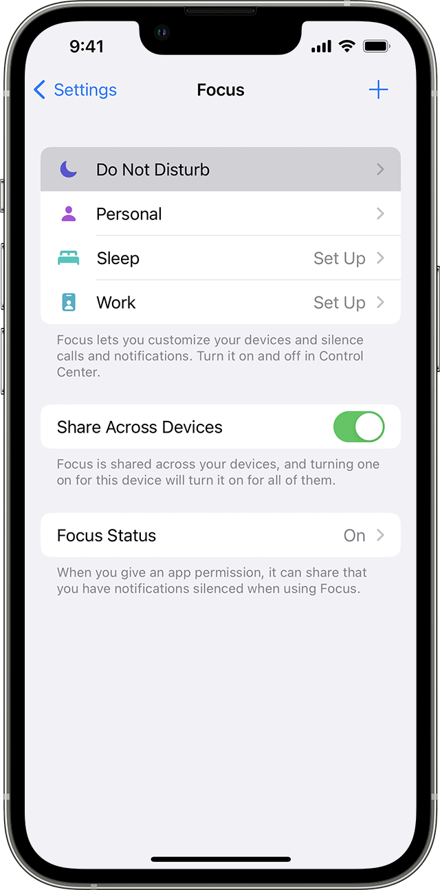 Setting Do Not Disturb Mode for iPhone and iPad
