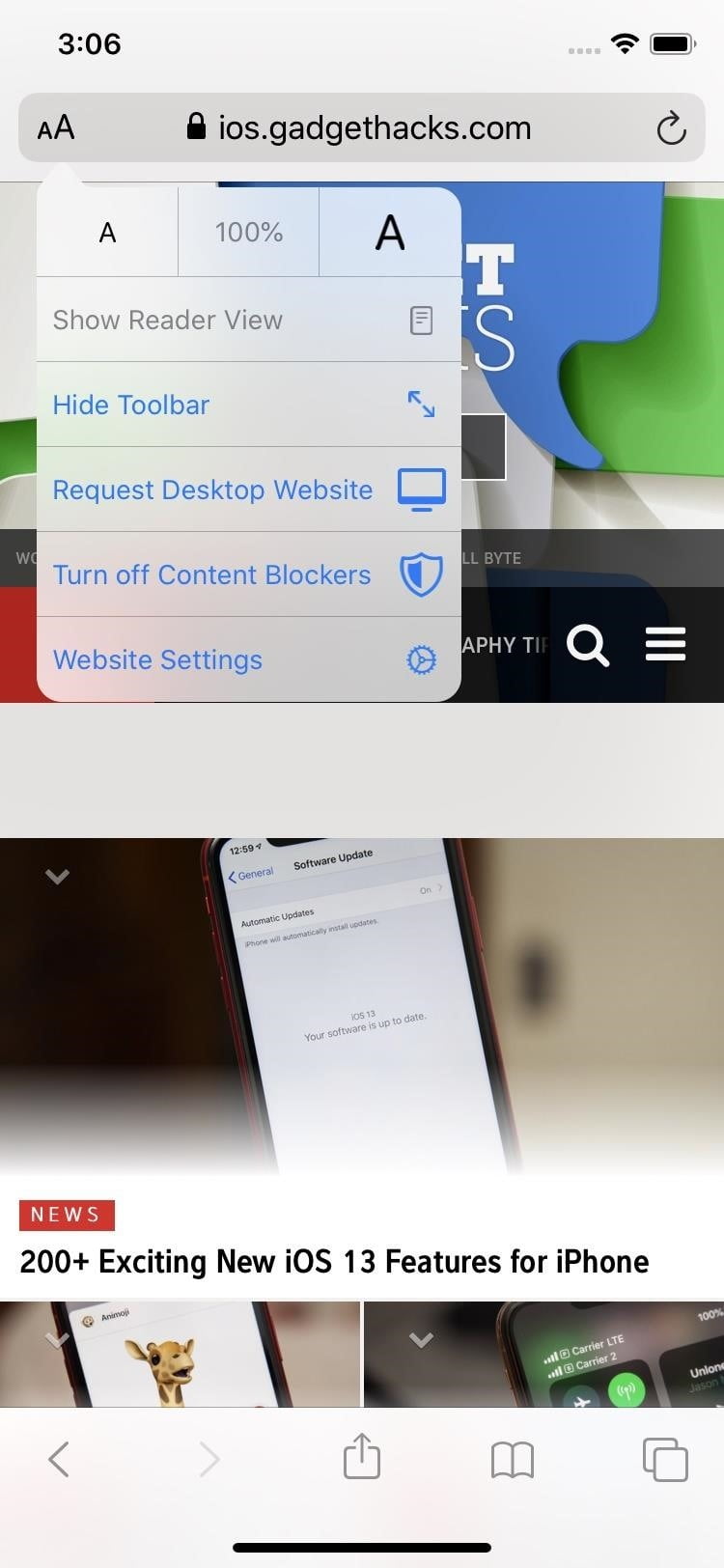 Using iOS 10 Multitasking with Safari on iPad